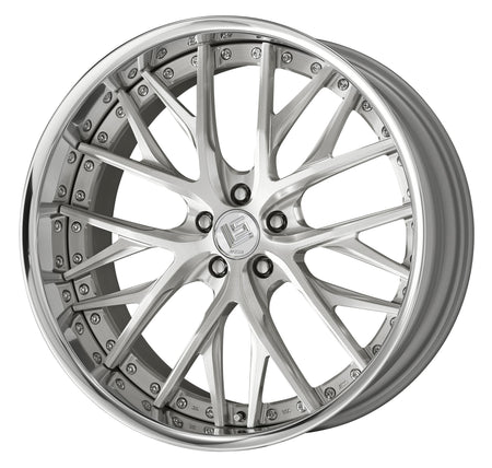 Work Wheels LS Vajra 3-Piece Full Reverse Standard A Disc - WORK-LVAJRA-21x10.0-STDFR-BRU