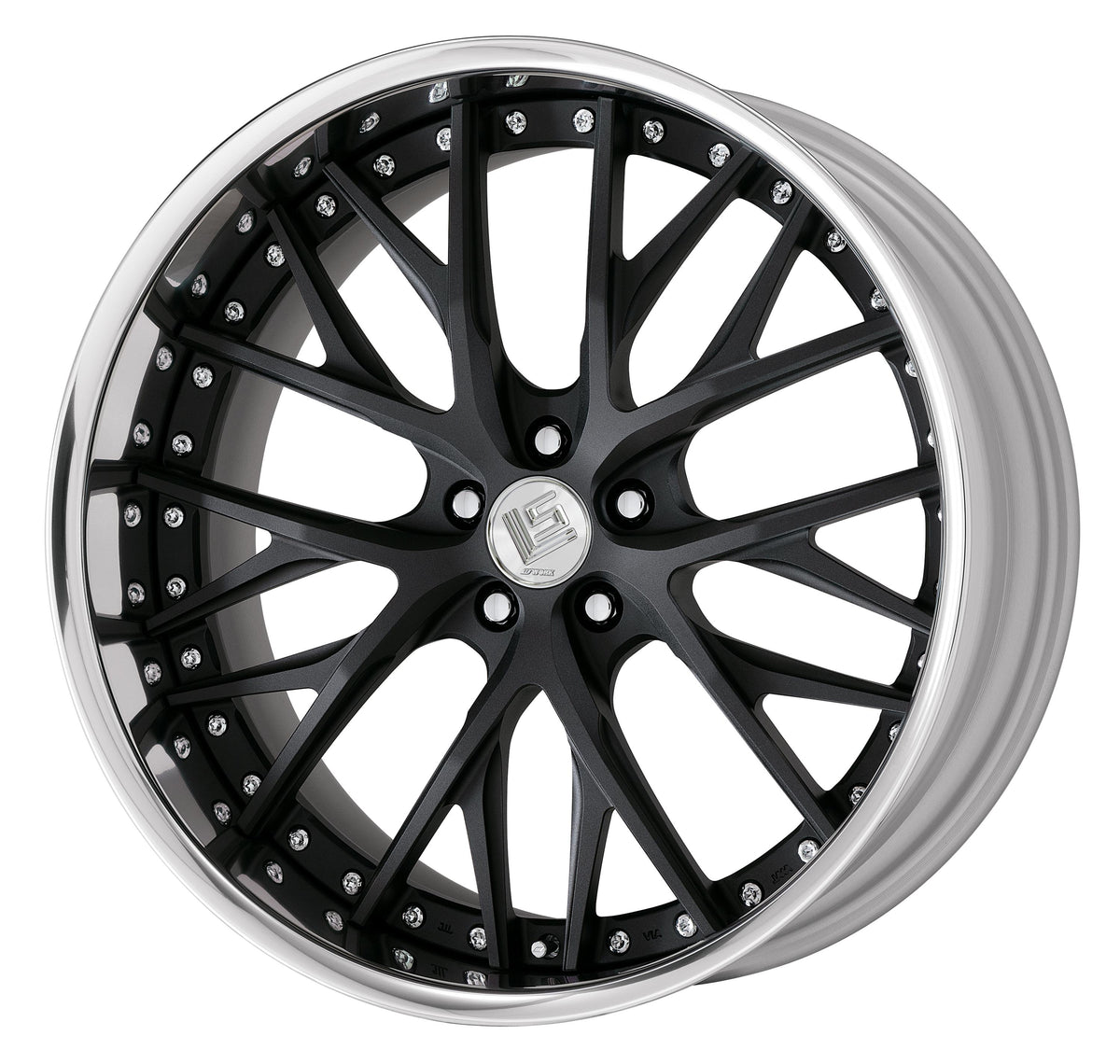 Work Wheels LS Vajra 3-Piece Full Reverse Standard A Disc - WORK-LVAJRA-21x8.5-STDFR-SKB