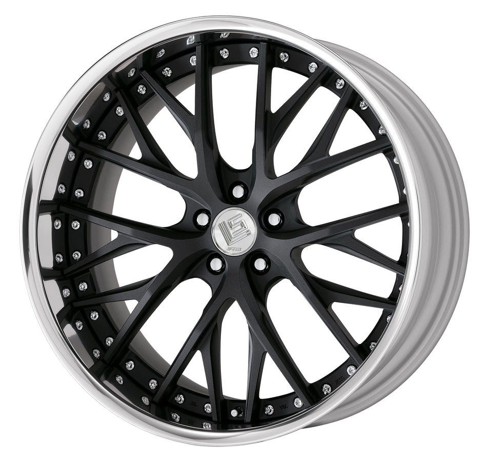 Work Wheels LS Vajra 3-Piece Full Reverse Standard A Disc - WORK-LVAJRA-22x9.5-STDFR-SKB