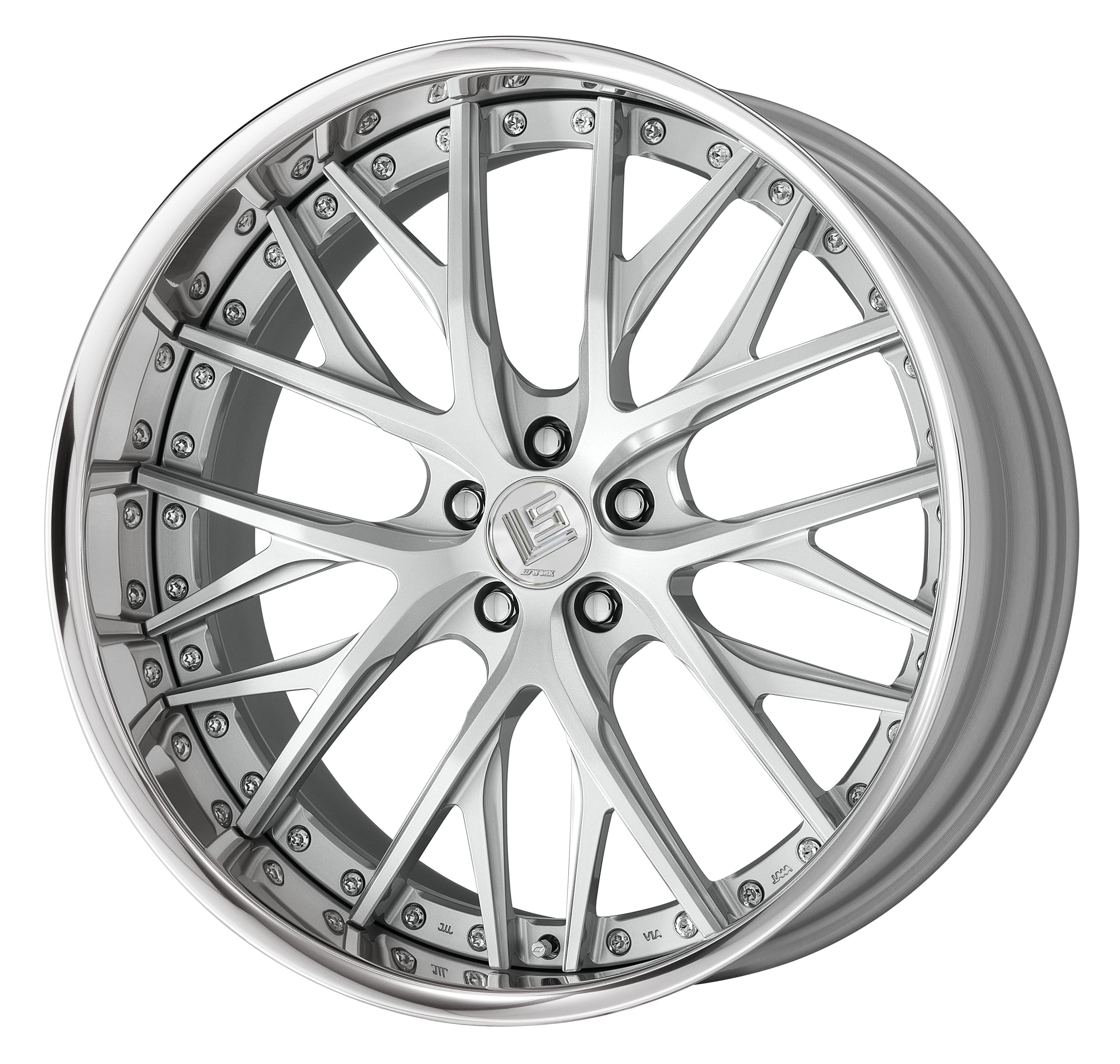 Work Wheels LS Vajra 3-Piece Full Reverse Standard A Disc - WORK-LVAJRA-22x12.0-STDFR-LGS