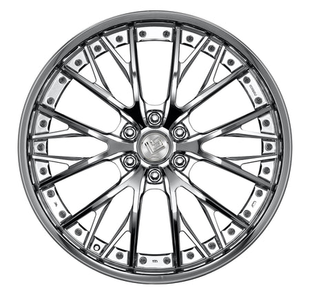 Work Wheels LS Vajra SUV 3-Piece Full Reverse Deep Rim O Disc - WORK-LVSSUV-24x10.0-STDFR-SC