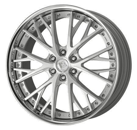 Work Wheels LS Vajra SUV 3-Piece Full Reverse Deep Rim O Disc - WORK-LVSSUV-22x8.5-STDFR-BRU