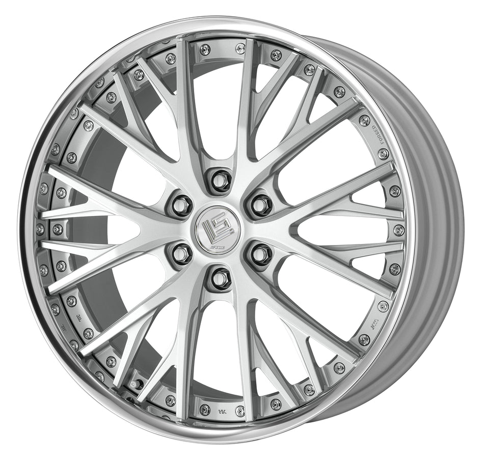 Work Wheels LS Vajra SUV 3-Piece Full Reverse Deep Rim O Disc - WORK-LVSSUV-22x12.0-STDFR-LGS