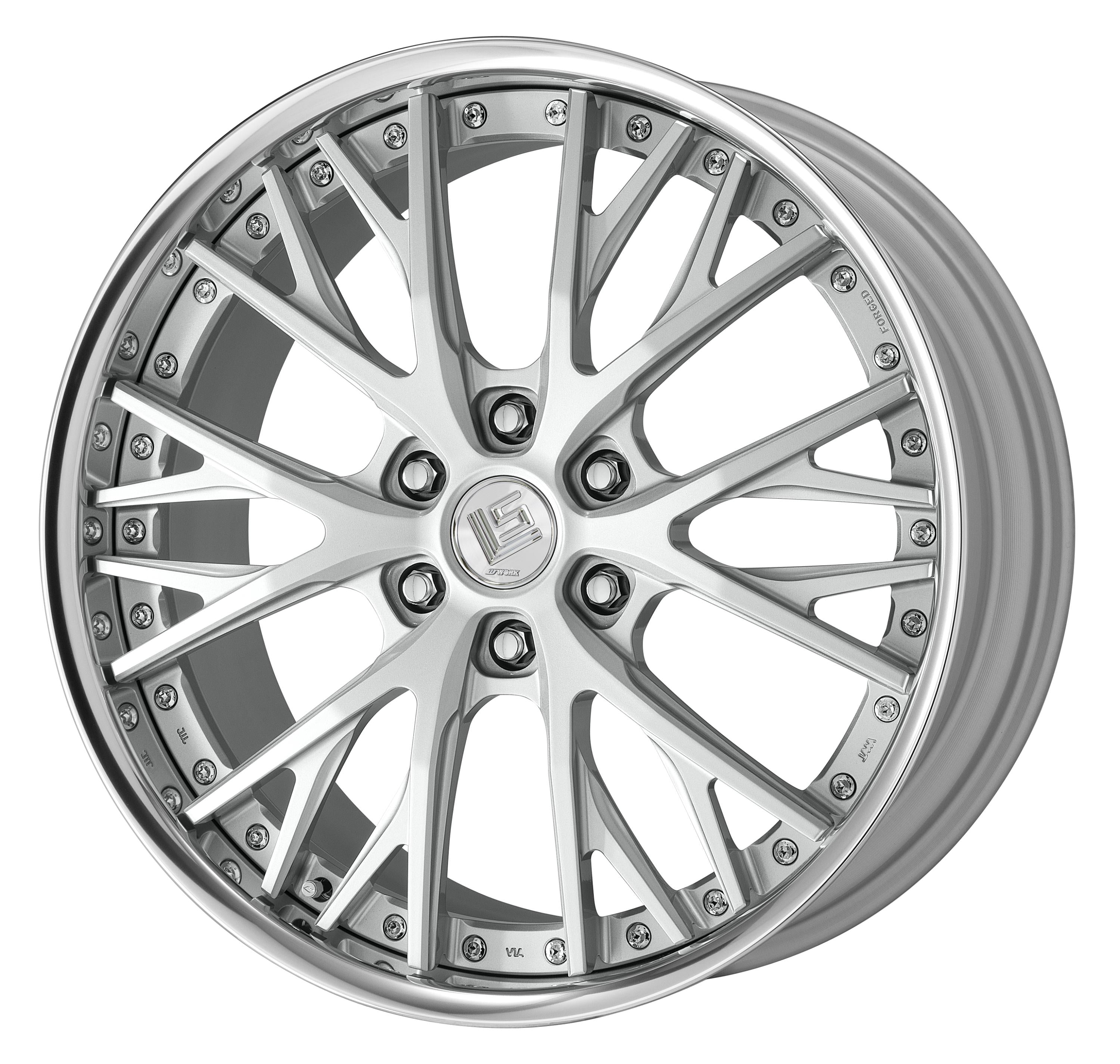 Work Wheels LS Vajra SUV 3-Piece Full Reverse Deep Rim O Disc - WORK-LVSSUV-22x11.5-STDFR-LGS