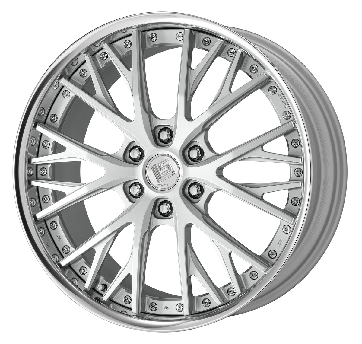 Work Wheels LS Vajra SUV 3-Piece Full Reverse Deep Rim O Disc - WORK-LVSSUV-22x13.0-STDFR-LGS