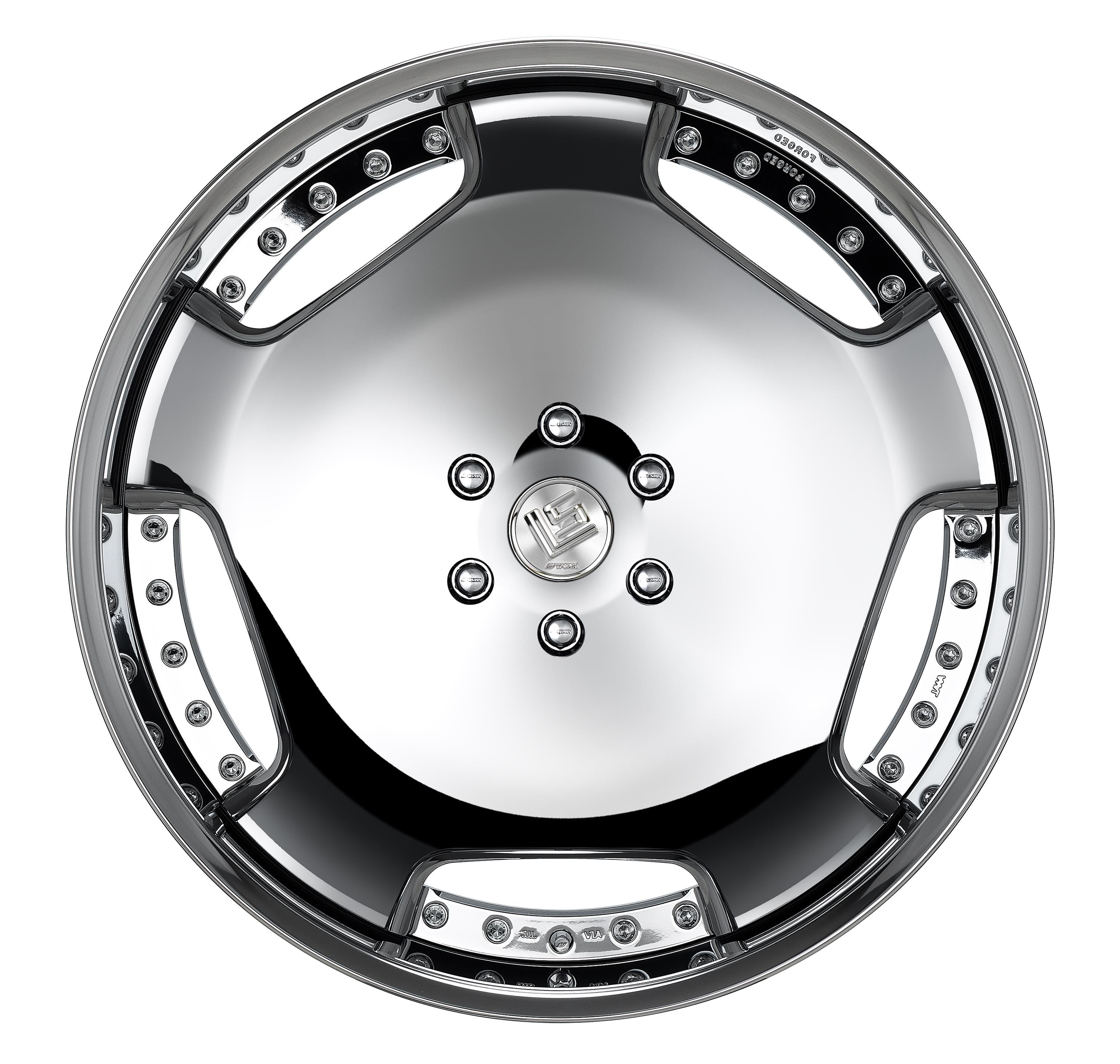 Work Wheels LS Adamas 3-Piece Full Reverse Standard A Disc - WORK-LSADAMAS-22x8.5-STD-SC