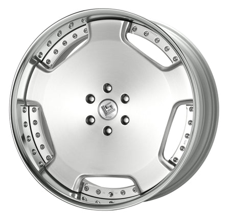 Work Wheels LS Adamas 3-Piece Full Reverse Standard A Disc - WORK-LSADAMAS-22x9.5-STD-BRU