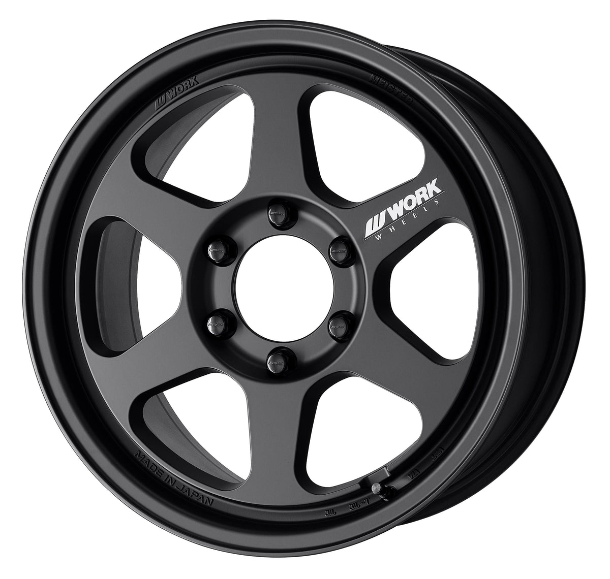 Work Wheels Meister L1 SUV - WORK-ML1SUV-16x5.5-5x139.7-ET20-MBL