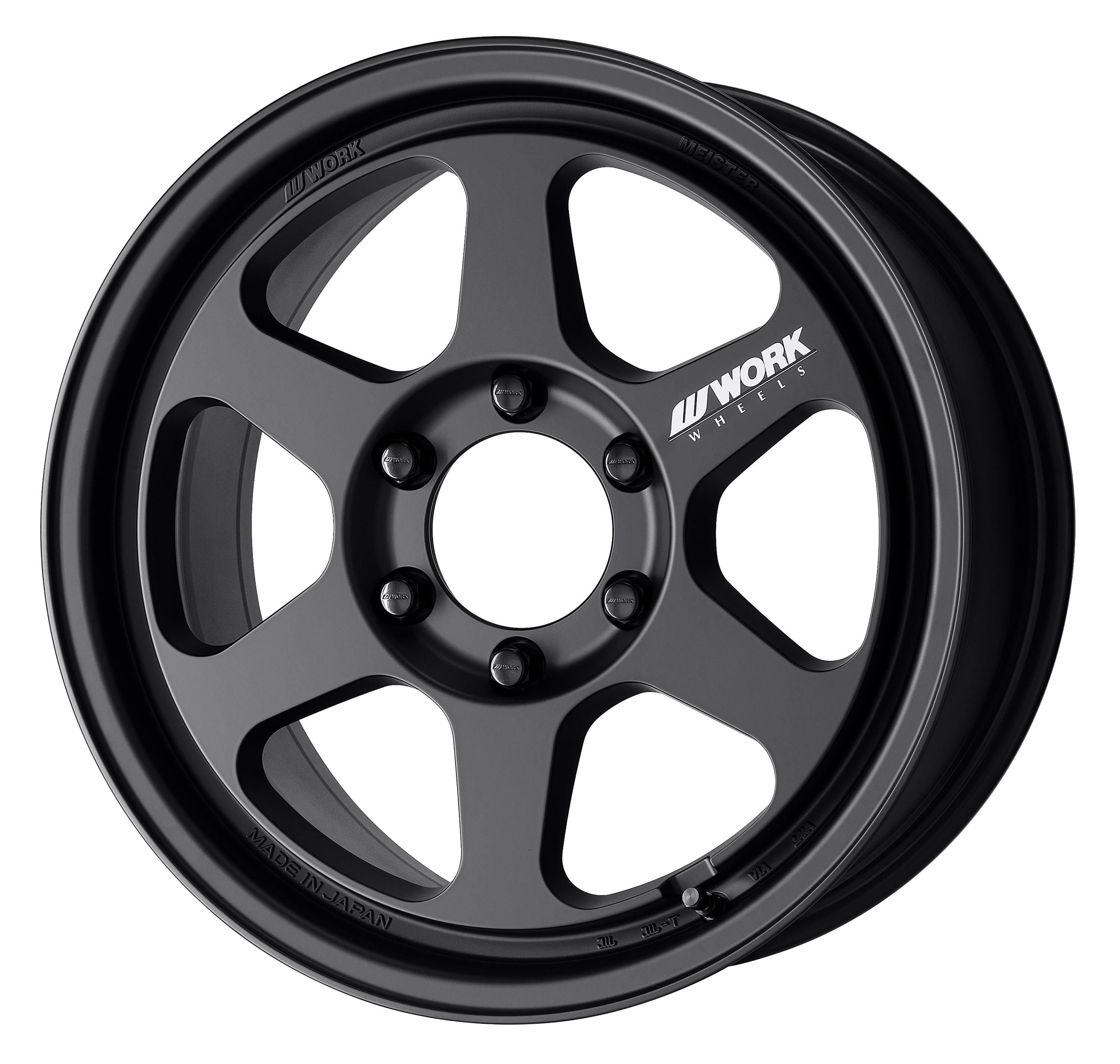 Work Wheels Meister L1 SUV - WORK-ML1SUV-16x6.0-5x139.7-ET-5-MBL