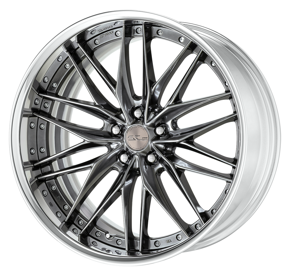 Work Wheels SCHWERT QUELL2 2-Piece Full Reverse Standard A Disc - WORK-SQL2-20x12.5-STDFR-GTK