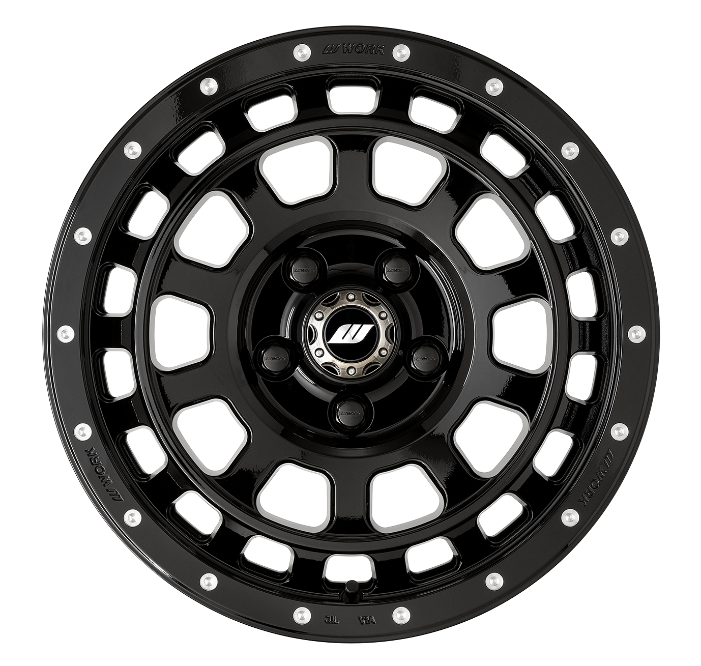 Work Wheels CRAG T-GRABIC MC+ - WORK-CTGM-17x7.0-5x114.3-ET32-BLKPM