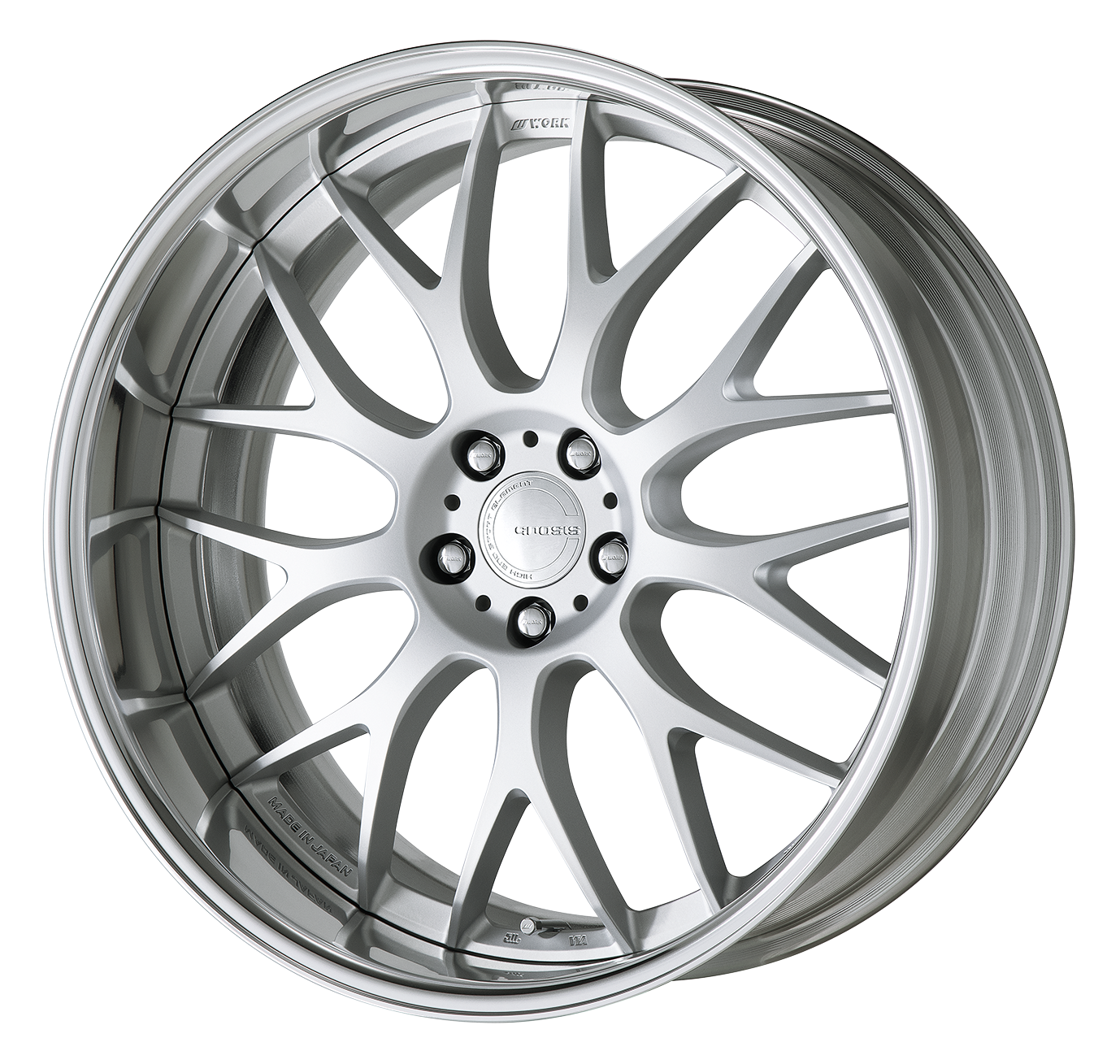 Work Wheels GNOSIS RXM 2-Piece Full Reverse Standard A Disc - WORK-GRXM-19x12.0-STDFR-MSL