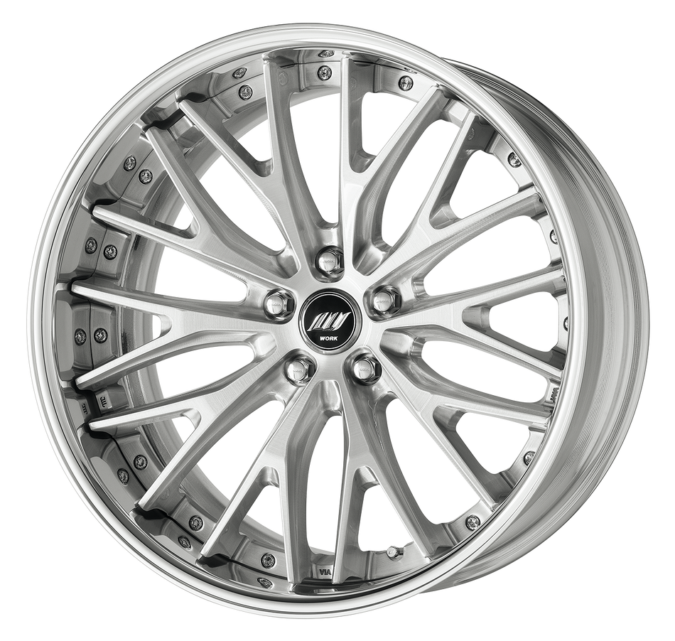 Work Wheels ZEAST BSTX 2-Piece Full Reverse Standard A Disc - WORK-ZBSX-20x10.0-STDFR-BRU