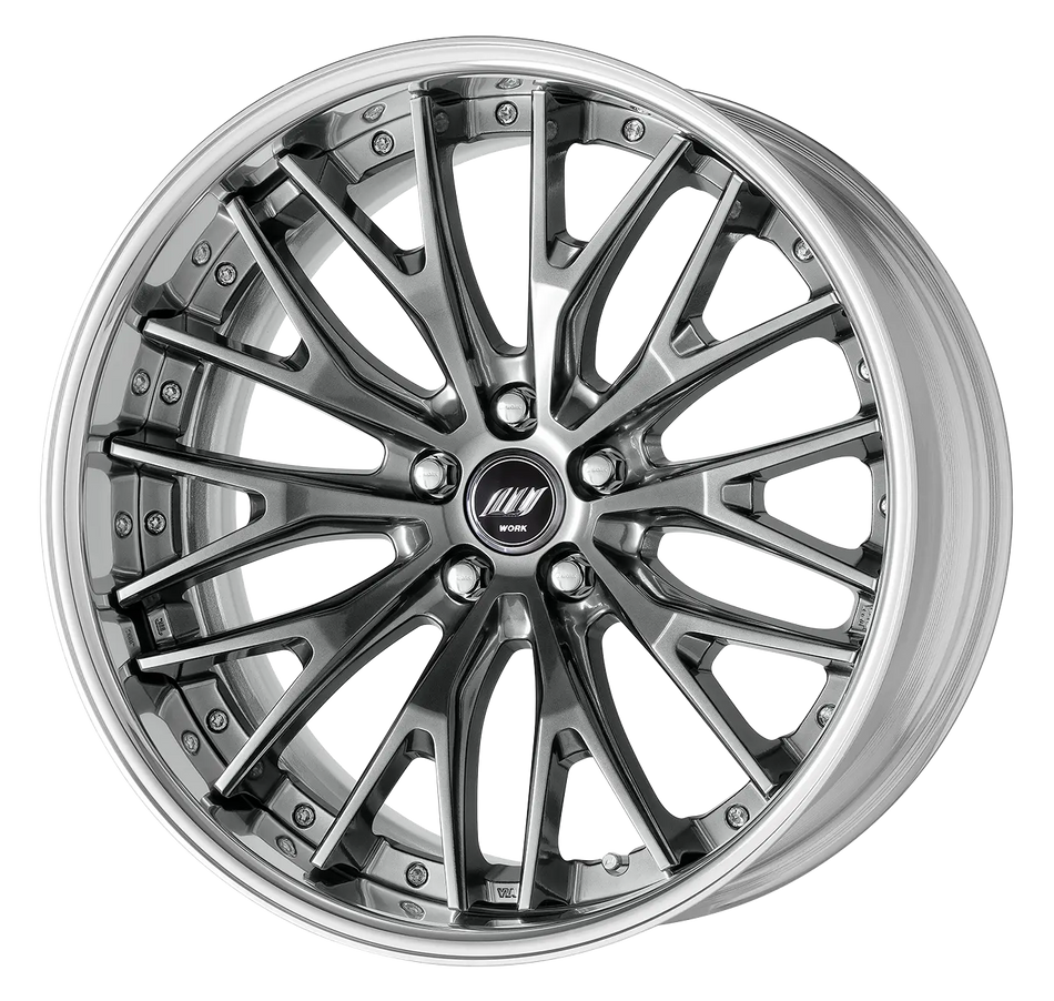 Work Wheels ZEAST BSTX 2-Piece Full Reverse Standard A Disc - WORK-ZBSX-20x9.5-STDFR-BSB