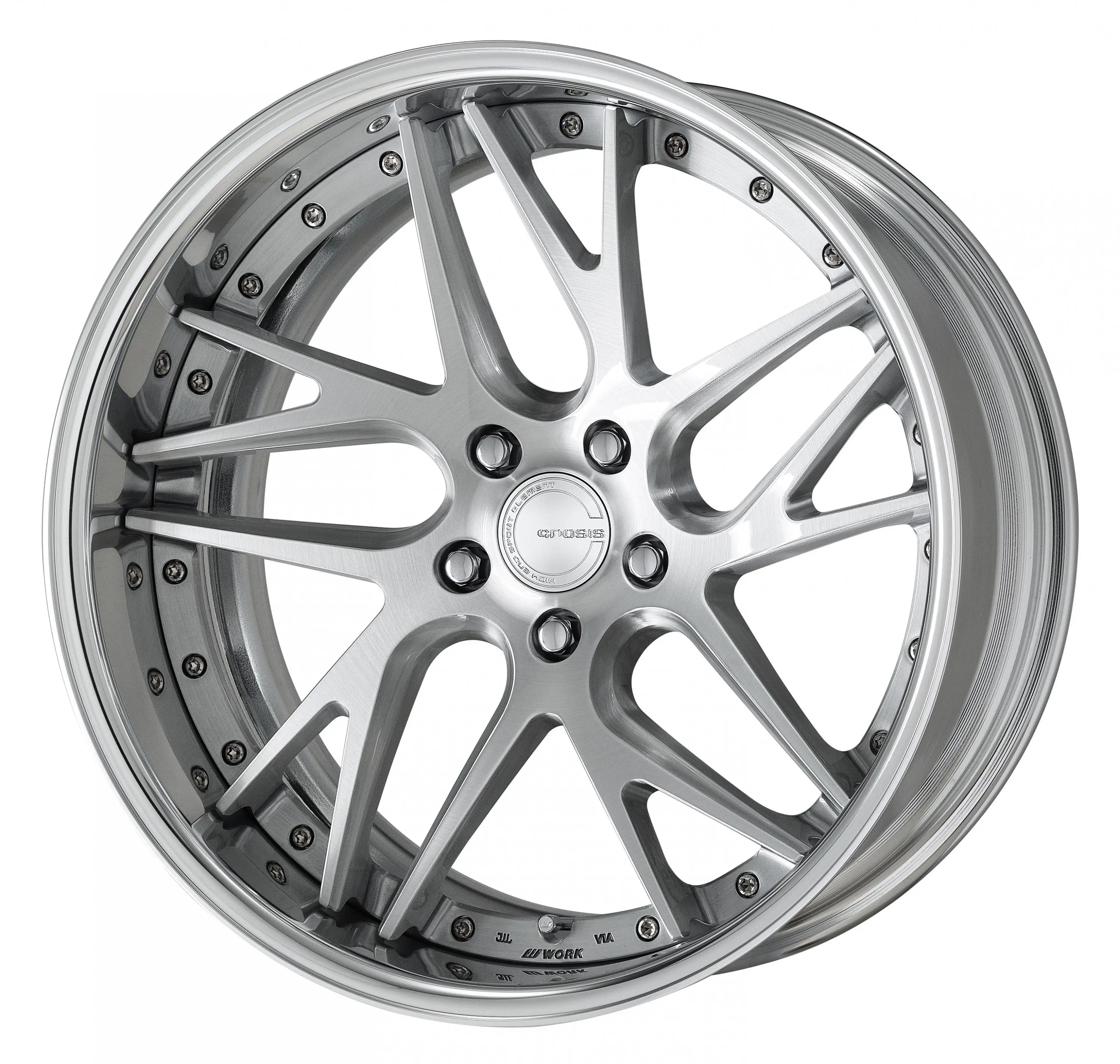 Work Wheels GNOSIS CVX 2-Piece Full Reverse Standard A Disc - WORK-GCVX-19x8.5-STDFR-BRU