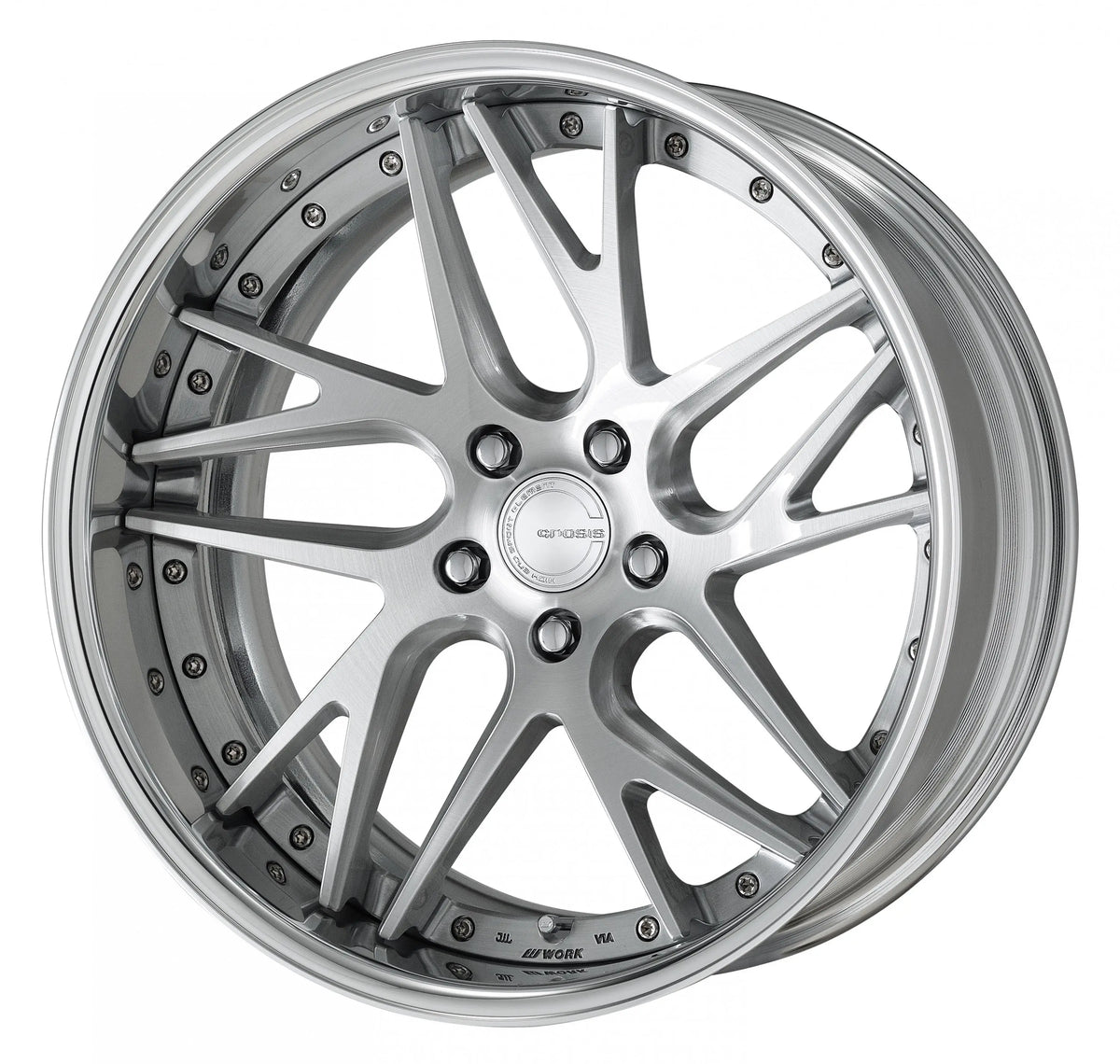 Work Wheels GNOSIS CVX 2-Piece Full Reverse Standard A Disc - WORK-GCVX-19x12.0-STDFR-BRU
