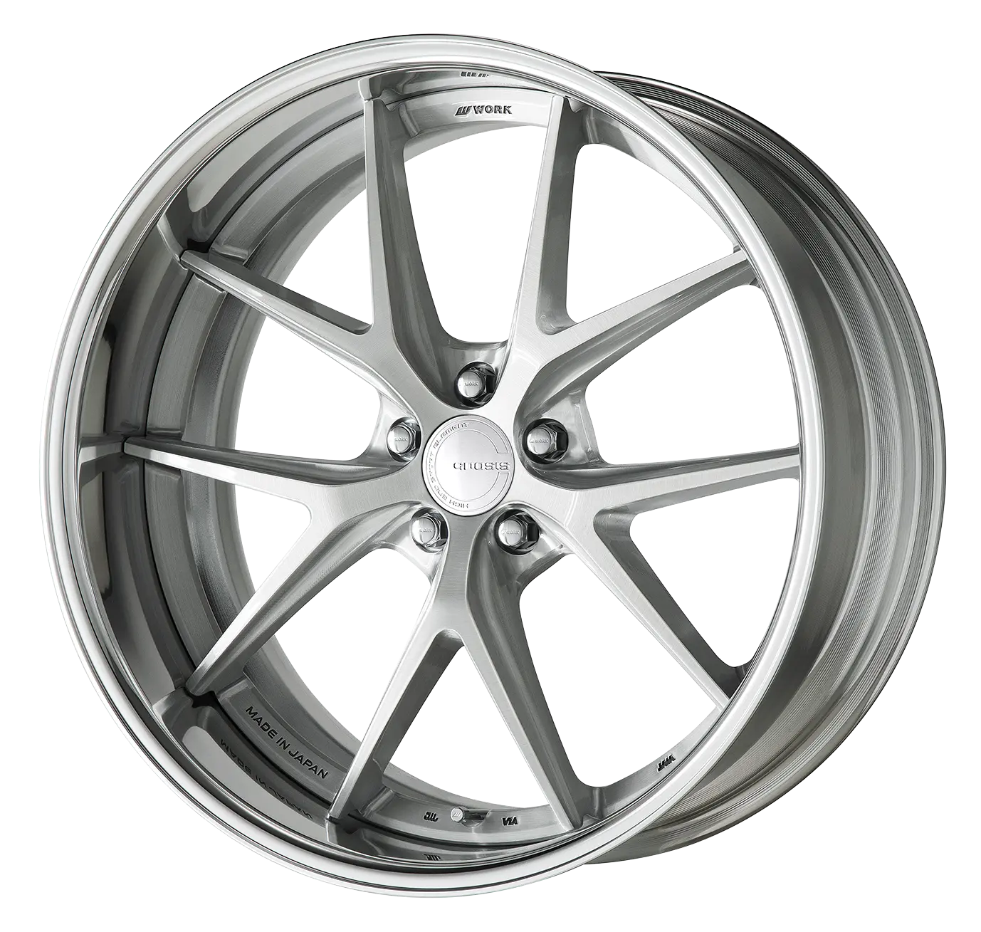 Work Wheels GNOSIS RXS 2-Piece Full Reverse Standard A Disc - WORK-GRXS-20x9.0-STDFR-BRU