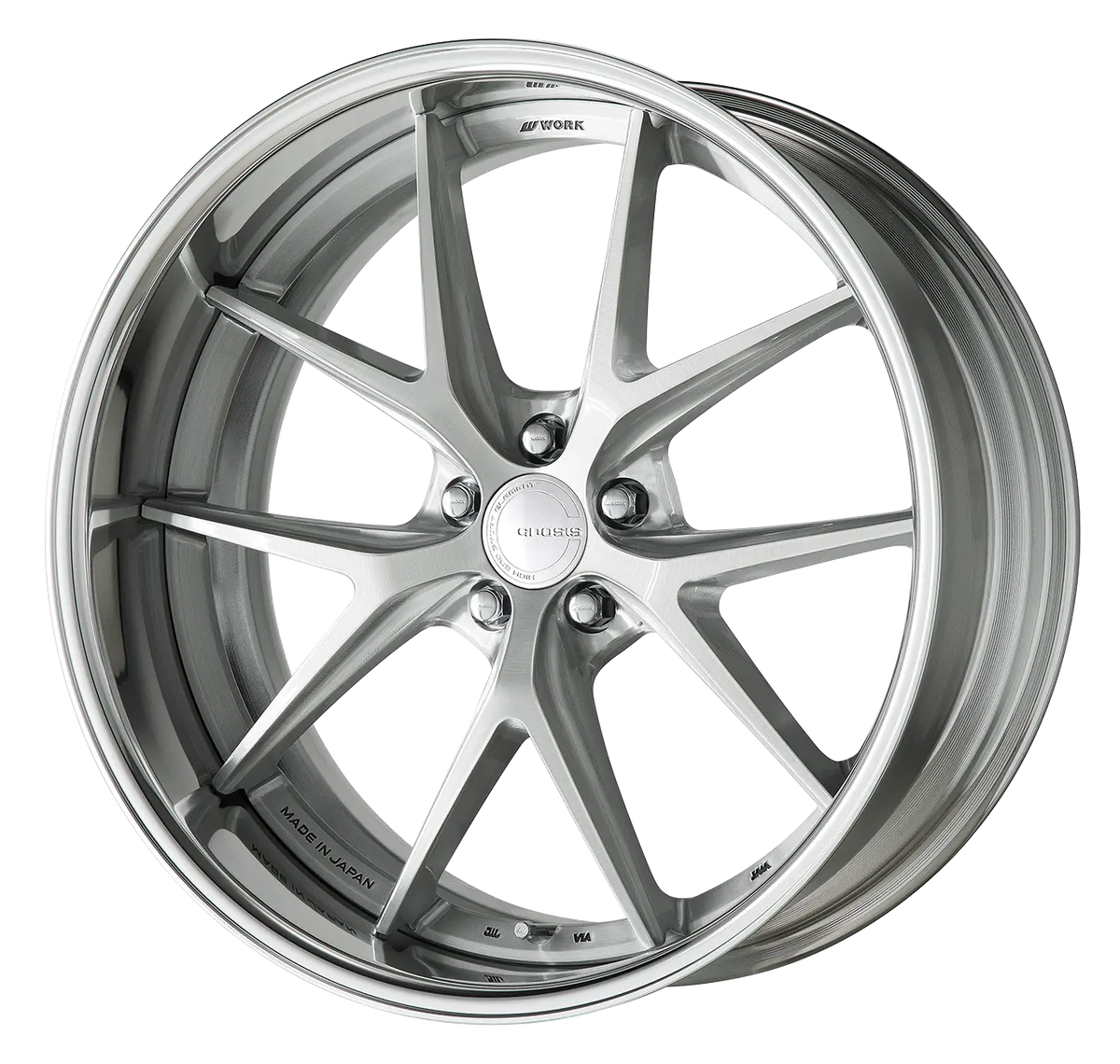 Work Wheels GNOSIS RXS 2-Piece Full Reverse Standard A Disc - WORK-GRXS-20x8.0-STDFR-BRU