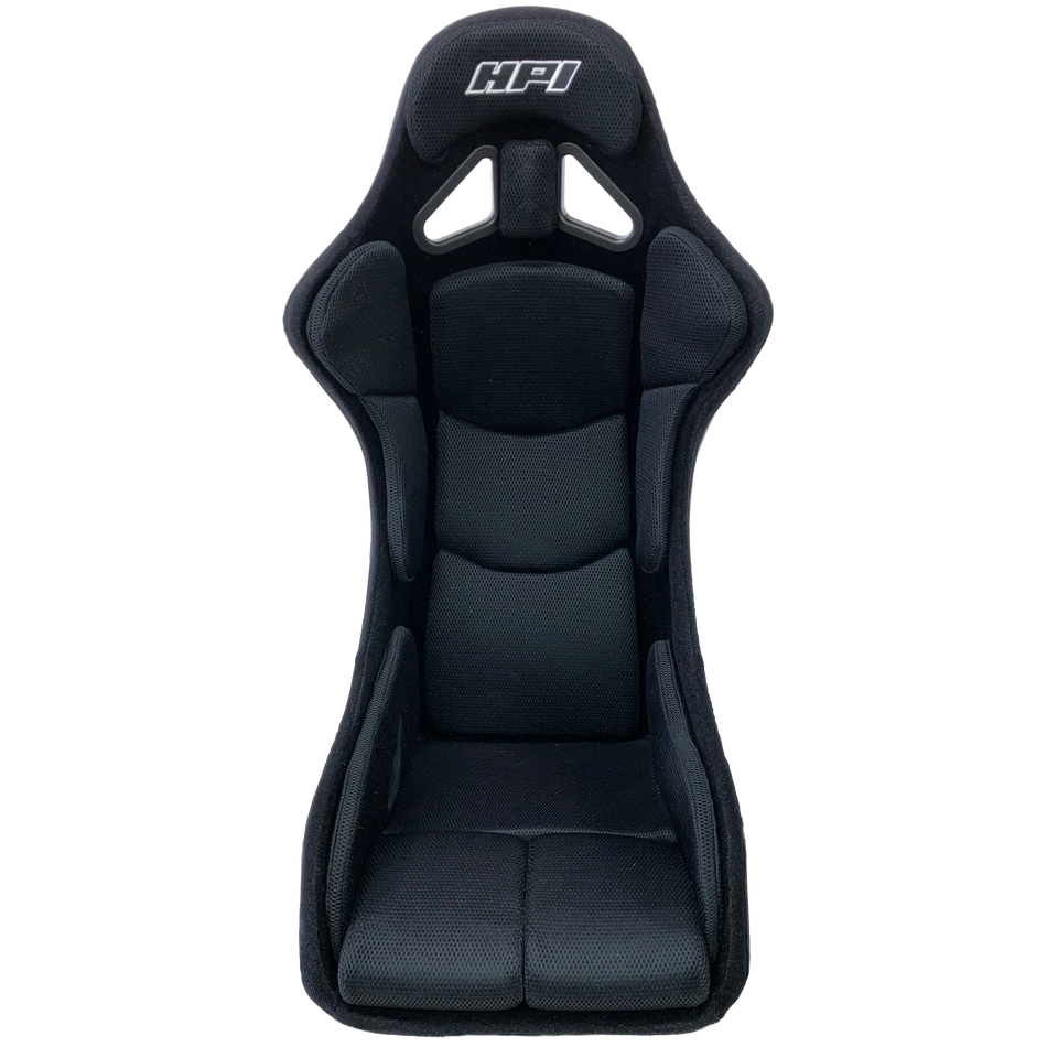HPI RST-600 Normal Size Fixed Bucket Seat - Frp - Black-HPCG-RSTN-6J01 - Rzcrewgarage