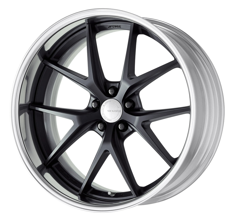 Work Wheels GNOSIS RXS 2-Piece Full Reverse Standard A Disc - WORK-GRXS-20x12.5-STDFR-MBL