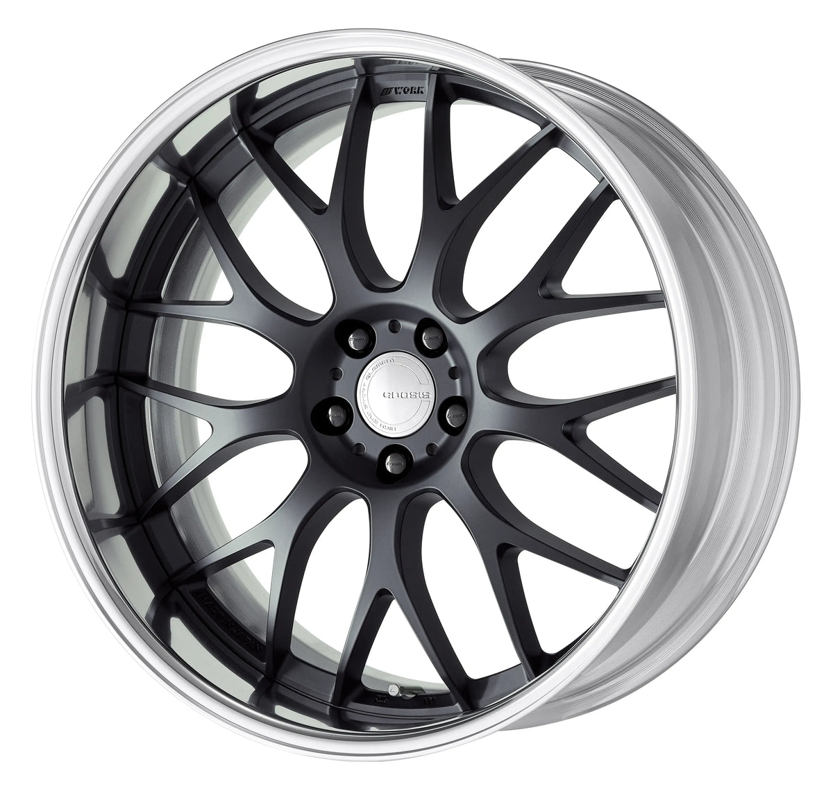 Work Wheels GNOSIS RXM 2-Piece Full Reverse Standard A Disc - WORK-GRXM-19x11.5-STDFR-MBL