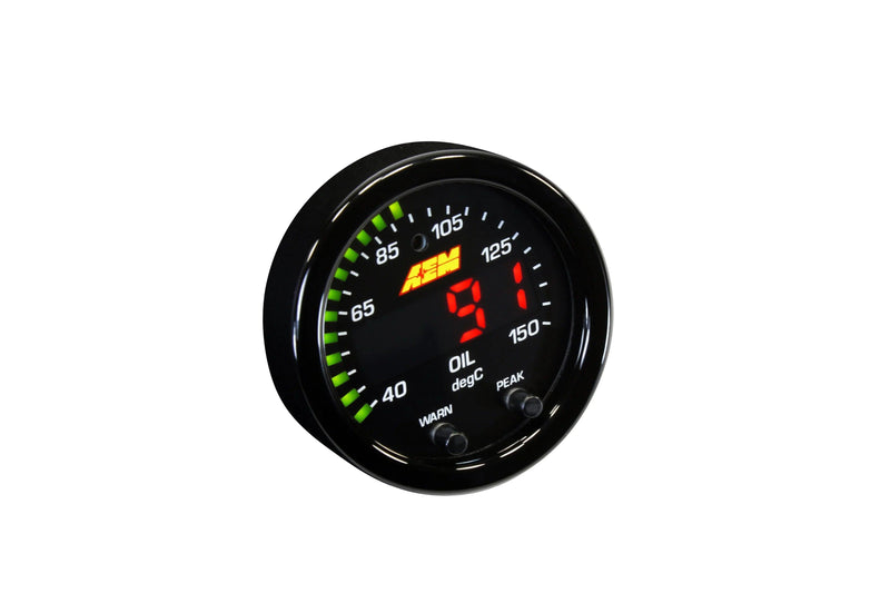 AEM X-Series Water/oil Temp 100-300F/40-150C-30-0302 - Rzcrewgarage