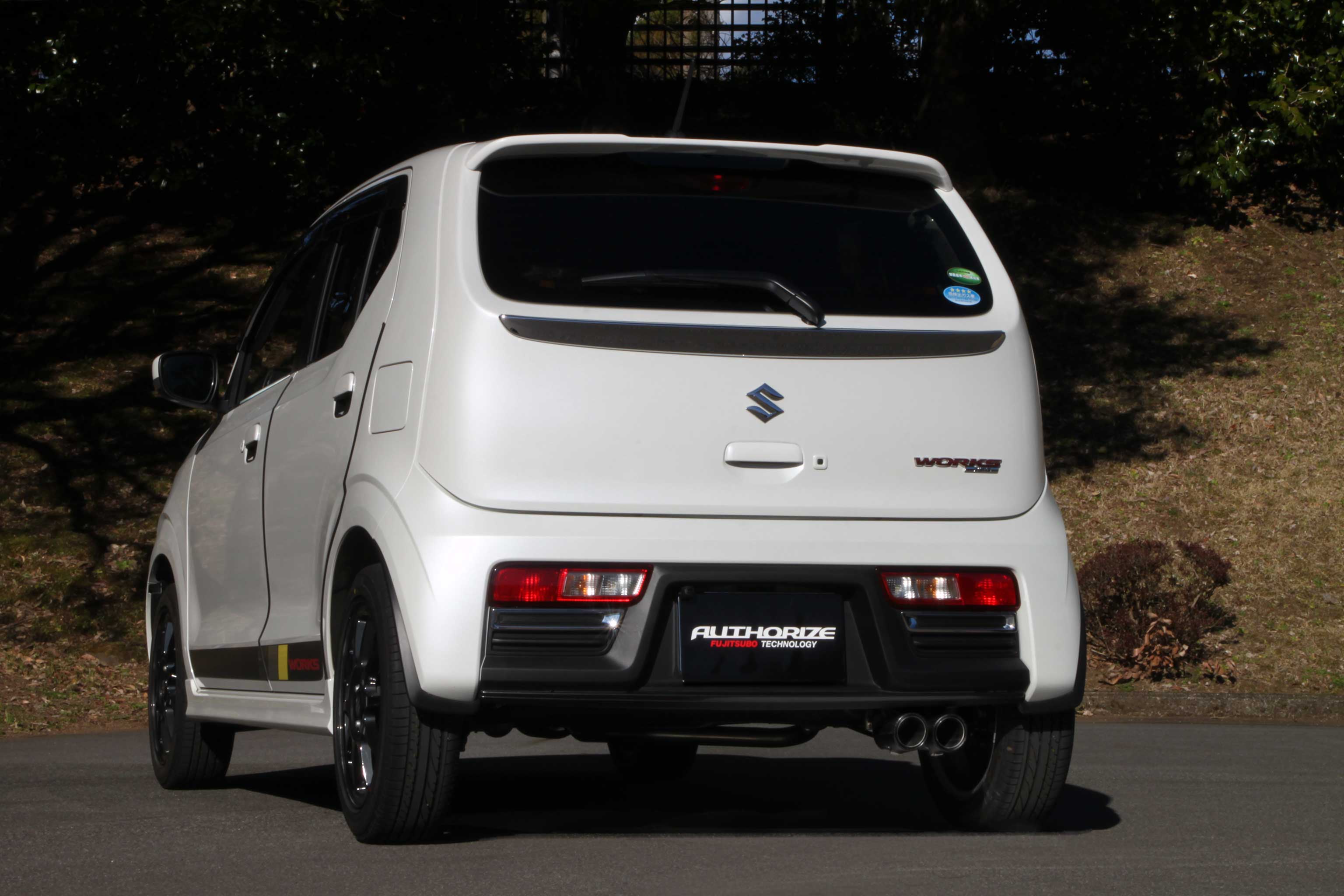 FUJITSUBO A-RM+c Exhaust – Suzuki Alto Works HA36S (R06A) - 240-80192