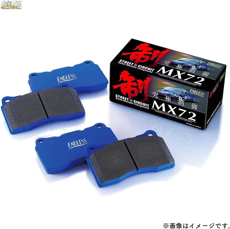 Endless - MX72 - Front,Rear Brake Pads Kits - Toyota - Voxy Hybrid ZWR90W - Rzcrewgarage