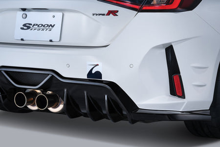 Spoon - S-Tai Rear Bumper - Honda - Civic Type R FL5 - 71501-FL5-000 - Rzcrew Garage