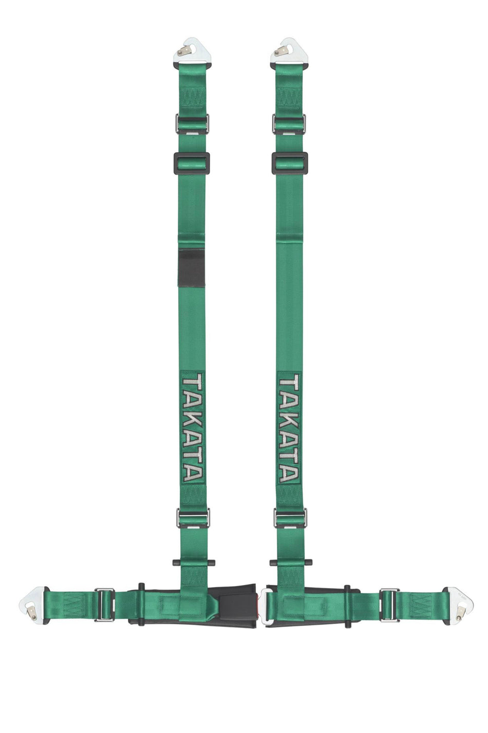 TAKATA Drift II Snap On Harness - Green / Black