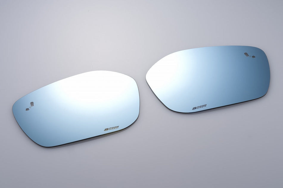 Spoon - Blue Wide Mirror - Honda - Prelude BF1 - 76203-FL1-030 - Rzcrew Garage