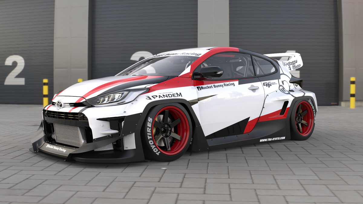 Rocket Bunny - Pandem | V1.0 Body Kit - Toyota - Yaris GR GXPA16 - Full Body Kit GXPA16-RB9 - Rzcrew Garage