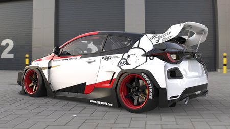 Rocket Bunny - Pandem | V1.0 Body Kit - Toyota - Yaris GR GXPA16 - Front Lip GXPA16-RB2 - Rzcrew Garage