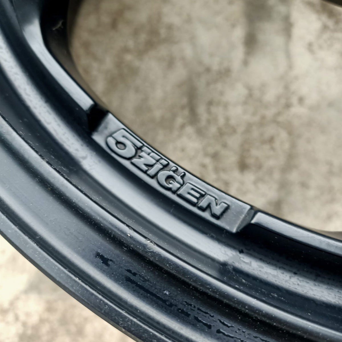 5Zigen Pro Racer GN+ (Second Hand set of 4) - 17x7.5J - 5x114.3 - ET: 43 (Black)