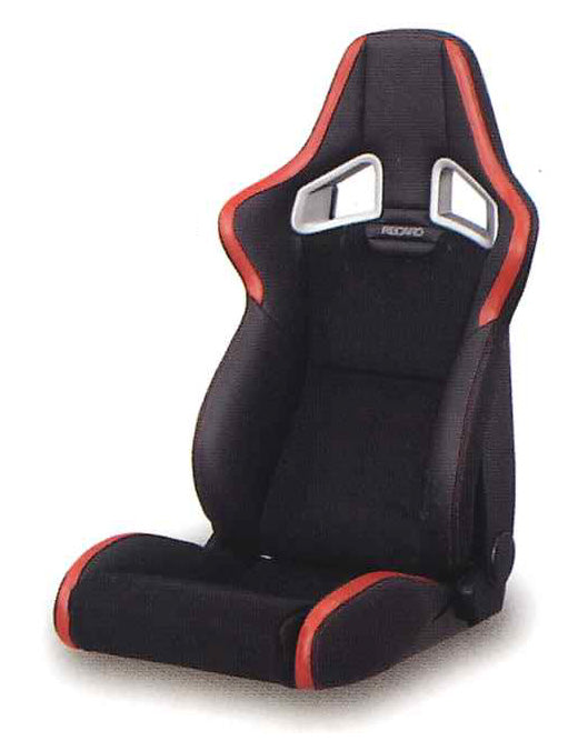 Recaro Japan SP-X Avant LL210 Reclinable Seat - Black, Red-81-110.30.943-1 - Rzcrewgarage