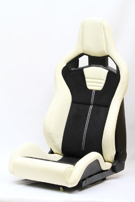 Recaro Japan Cross Sportster CL210H Reclinable Seat - Ivory,Black-81-112.31.605-1 - Rzcrewgarage