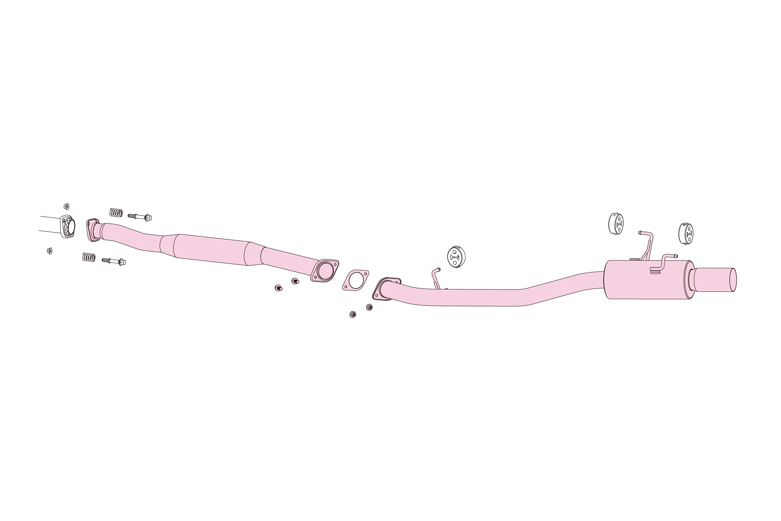 FUJITSUBO AUTHORIZE A-RM Exhaust – Subaru WRX STI GVF A-Line / GVB / GVB specC (EJ25/EJ20) - 290-63082