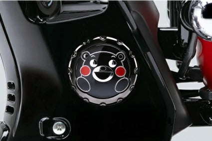 Genuine Honda Parts - Kumamon Emblem Gun Metal - 86861-K88-B20 - Rzcrew Garage