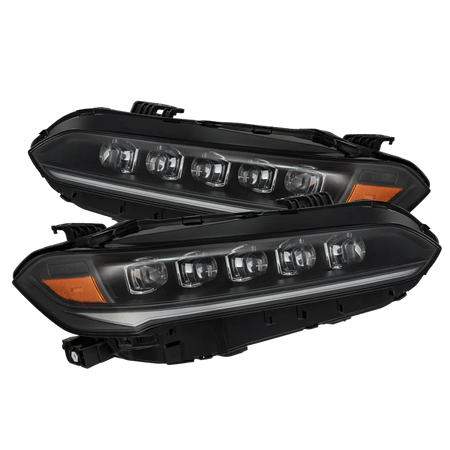 AlphaREX - Nova-Series Led Projector Headlights Black - Honda - Civic Type R FL5 - 880348 - Rzcrew Garage