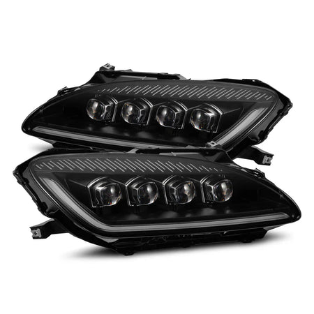 AlphaREX - Nova-Series Led Projector Headlights Black - Honda - S2000 AP1/AP2 - 880273 - Rzcrew Garage