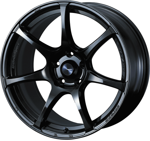 WedsSport SA-75R - 18x8.5J - 5x114.3 - ET: 35 (Worth Black Clear) - 5x114-3 - 73988