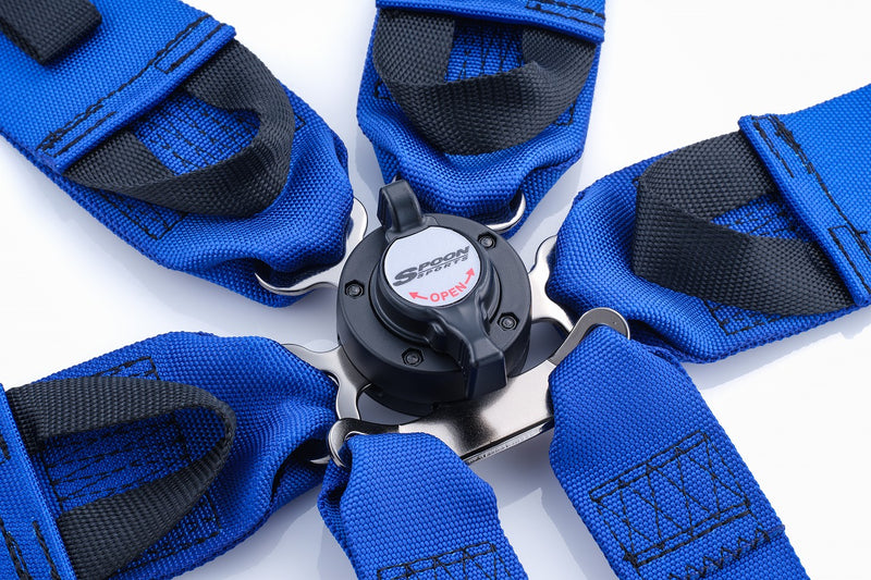 Spoon 6 Points FIA Approved Harness - Snap On