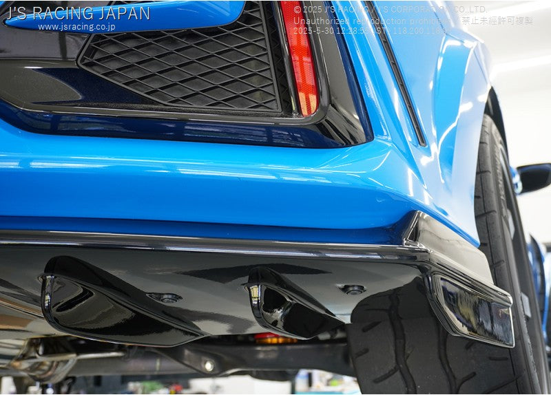 Js Racing - Rear Under Spoiler Type S - Honda - Civic Type R FK8