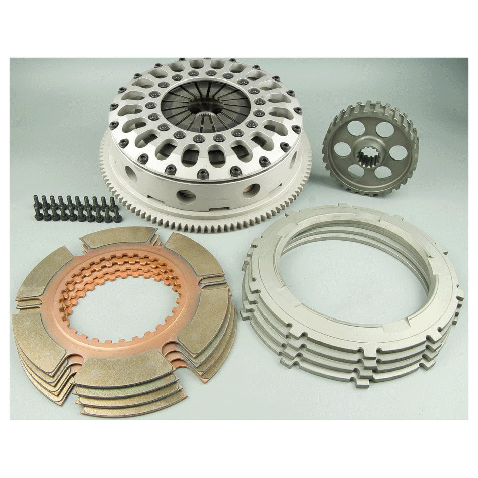 ATS - Metal Quad Disc Clutch Spec I 1100kg Push Type Clutch Kit - Toyota - Supra JZA80-RT234180-11 - Rzcrewgarage