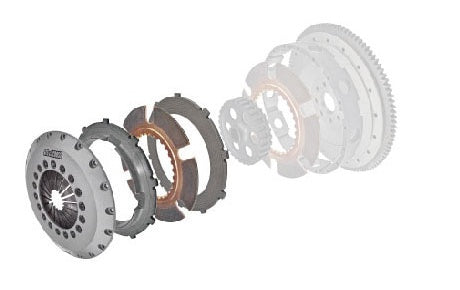 ATS - Old Type Metal Clutch Overhaul Set Twin (Without Cover) - Nissan - Skyline GT-R BNR34-R7A33-03 - Rzcrewgarage