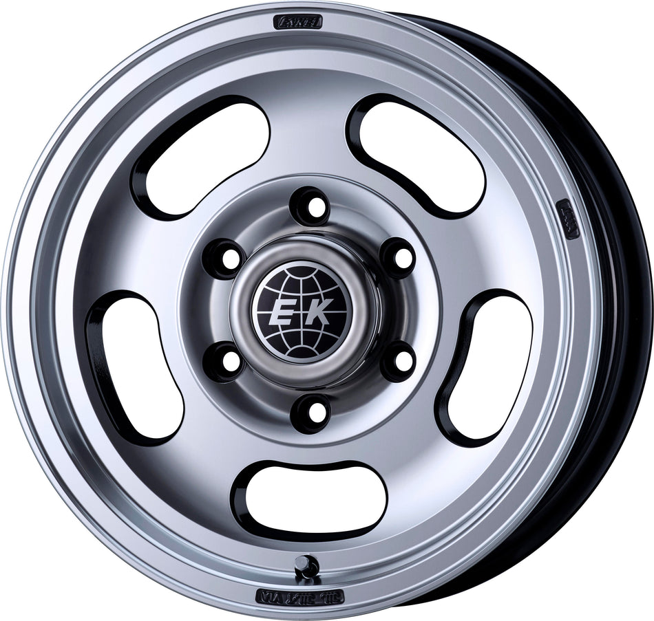 Enkei Japan ENKEI Dish2 - 15x6J - 6x139.7 - ET: 30 (Machining Black) - JDM-DISH2-56-61397-30M/BK
