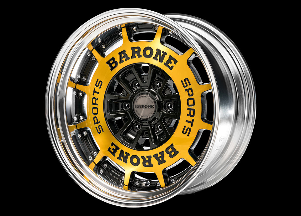 Fabulous Barone AP-12 2PIECE Reverse Rim - BARONEAP-122PIECEREVERSERIM-196X1397-9550TO4BPGC-JP1