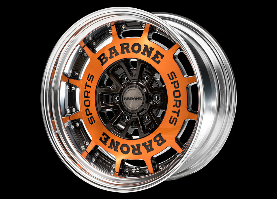Fabulous Barone AP-12 2PIECE Step Rim - BARONEAP-122PIECESTEPRIM-206X1397-950TO0BPOC-JP1