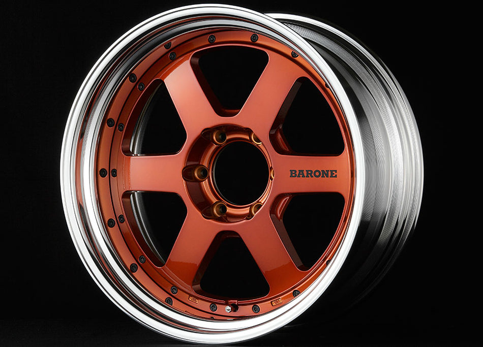 Fabulous Barone RS-6 2PIECE Reverse Rim Low Disk - BARONERS-62PIECEREVERSERIMLOWDISK-176X1397-8530TO9CC-JP1
