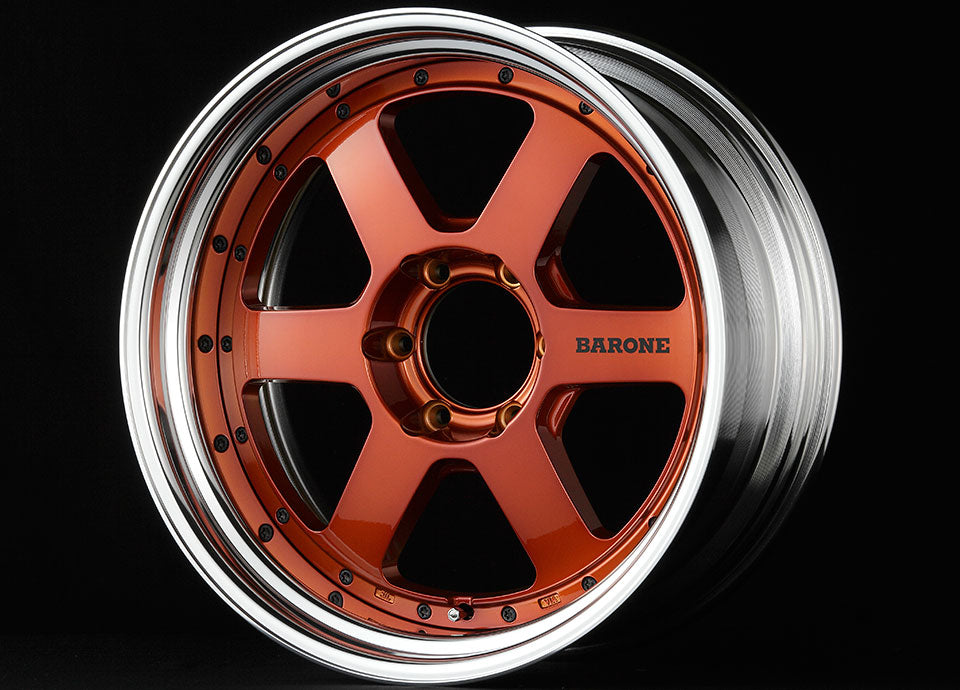 Fabulous Barone RS-6 2PIECE Reverse Rim Mid Disk - BARONERS-62PIECEREVERSERIMMIDDISK-176X1397-7535TO7CC-JP1